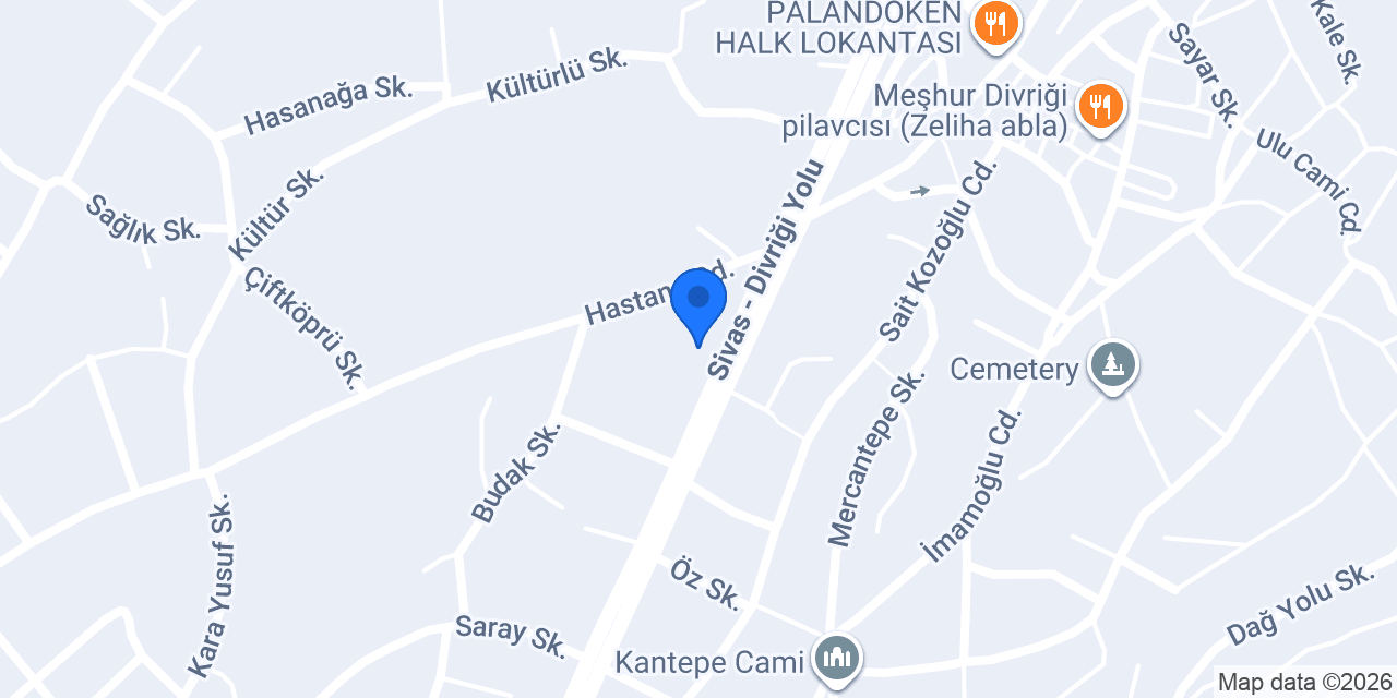 Yuvacı Yapı Market &Vinç konumu