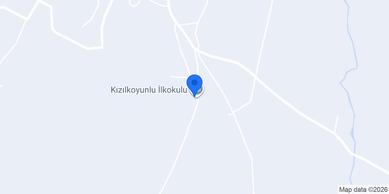 Kızılkoyunlu İlkokulu konumu