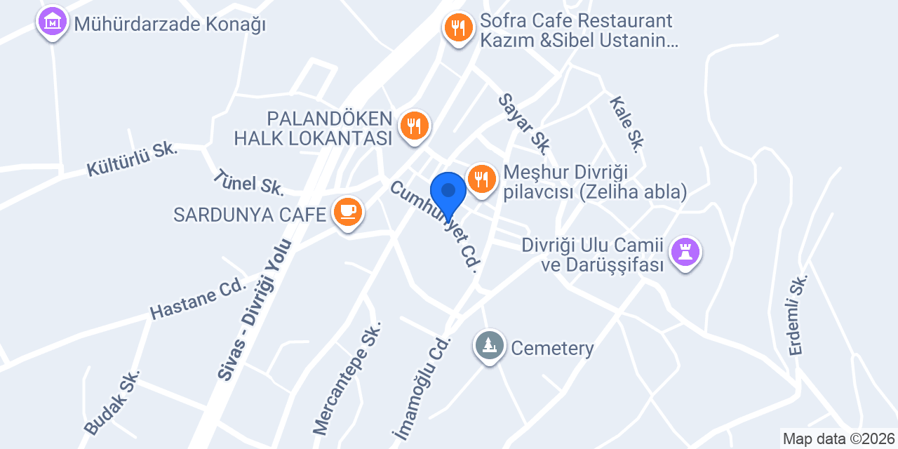 Gül Taksi konumu
