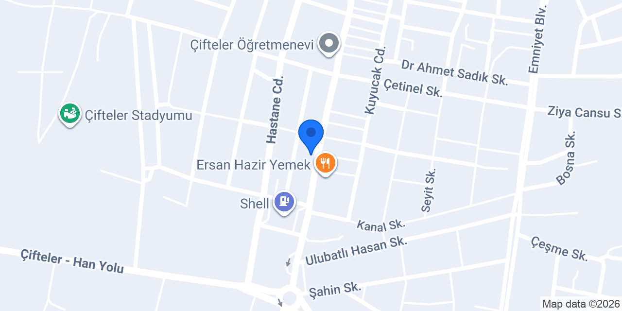 Dekor Garaj konumu