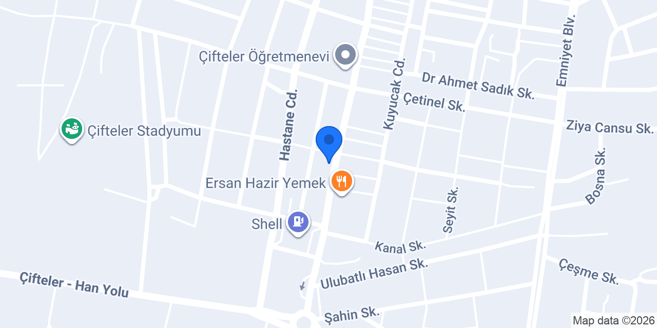 Türköz Tarım konumu