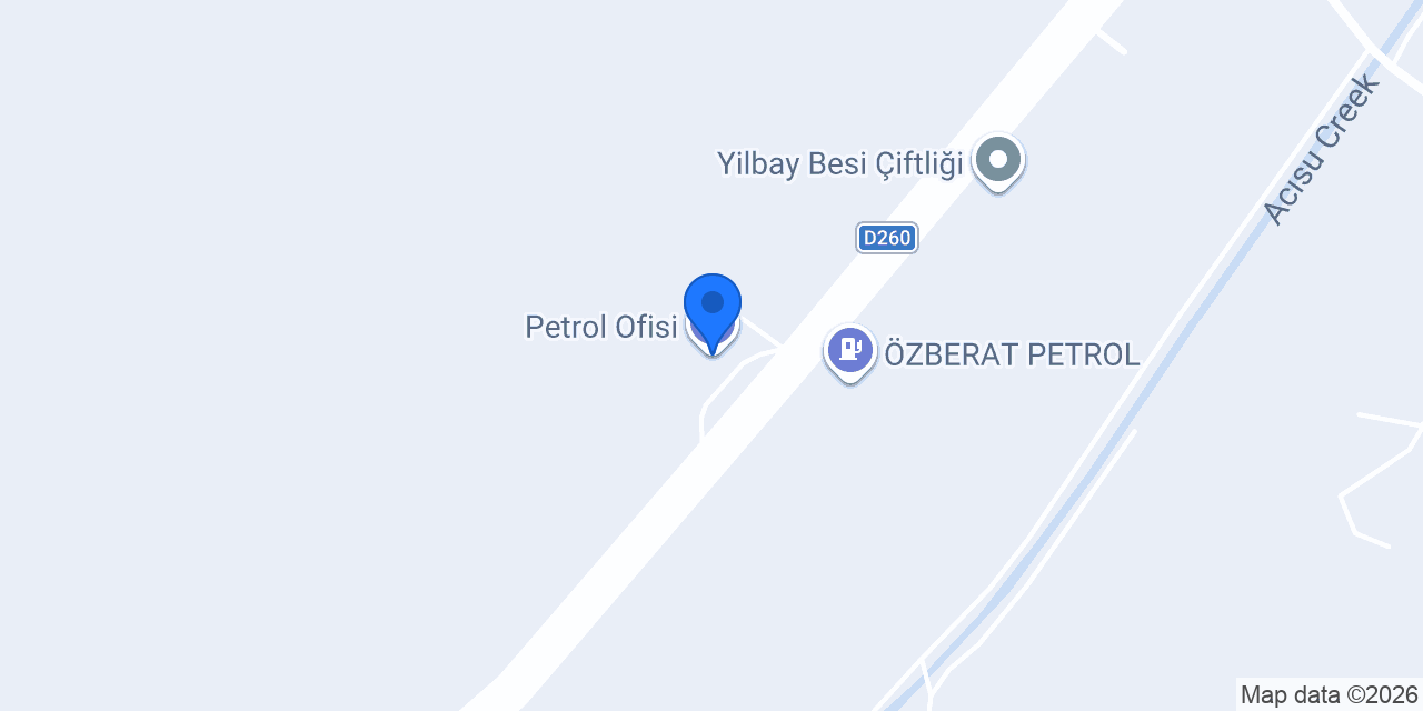 Petrol Ofisi konumu