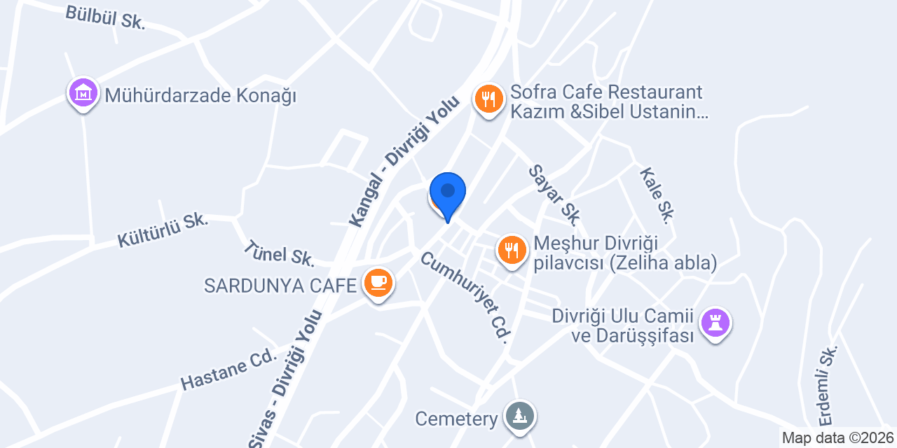 Komagene Etsiz Çiğ Köfte konumu