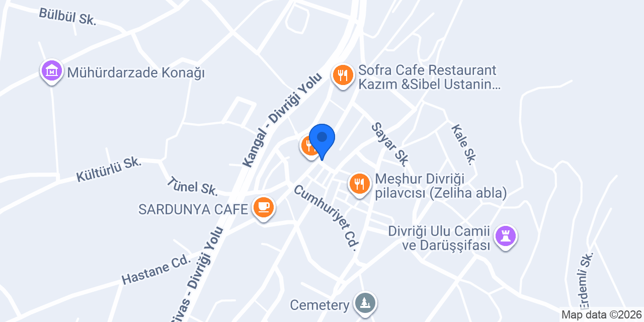 Palandöken Kebap Salonu konumu