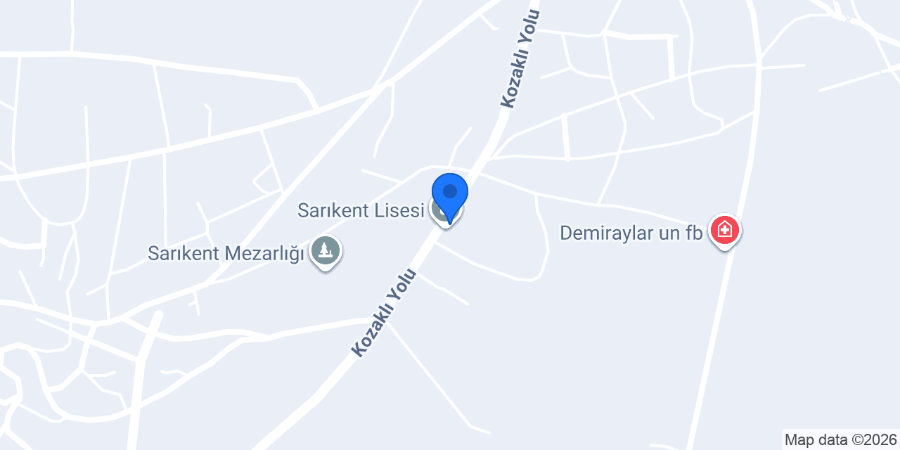 Sarıkent İlkokulu konumu