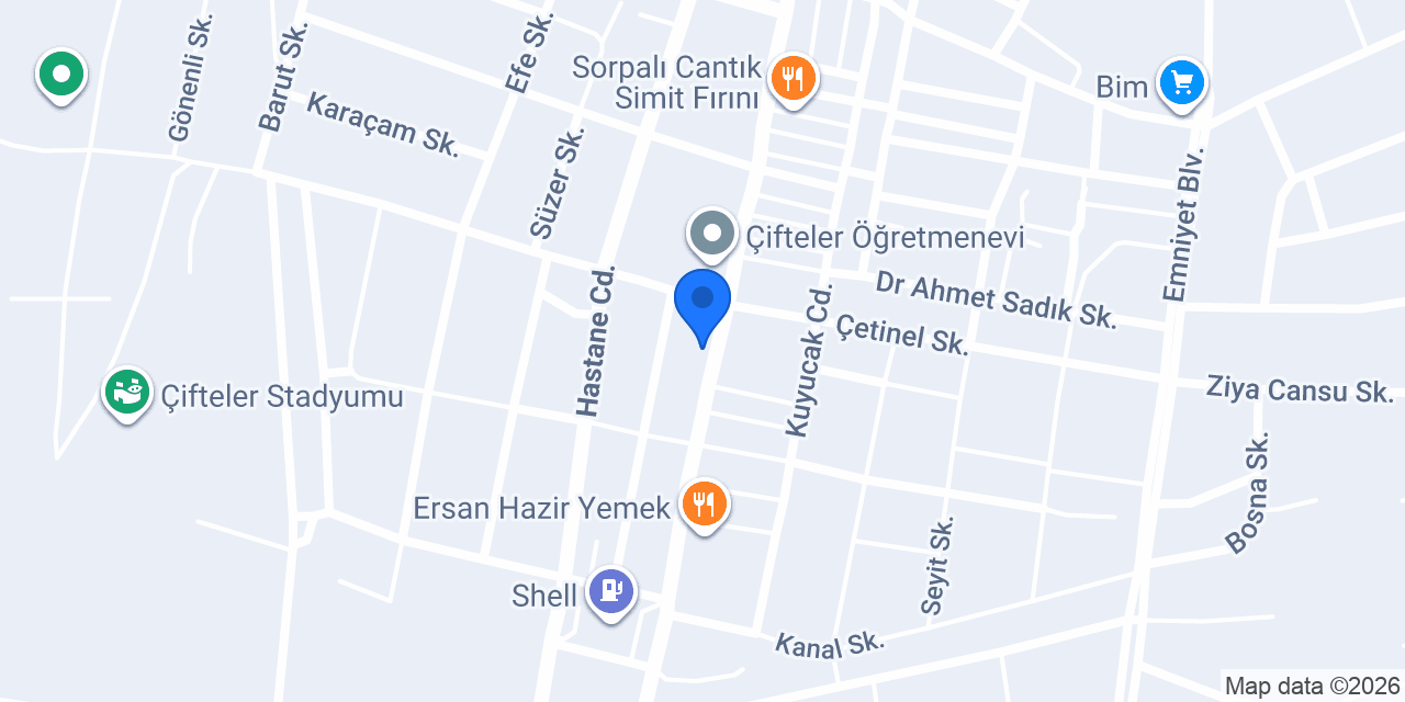 Tümosan-yılmazlar konumu