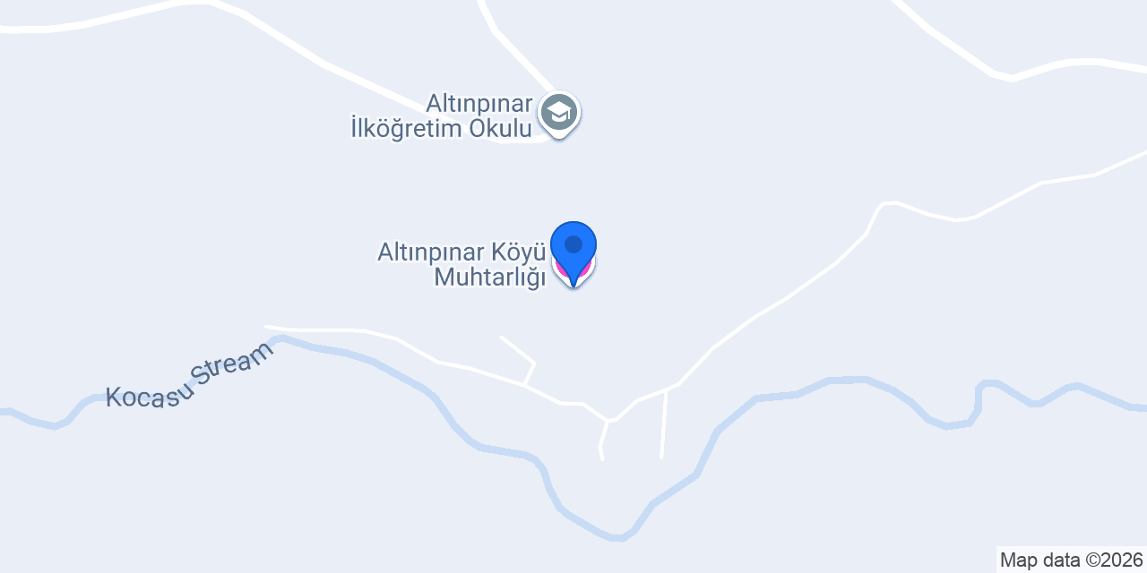 Altınpınar Köyü Muhtarlığı konumu