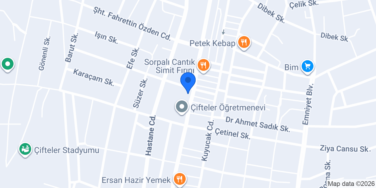 Şehit Ercan Canavar Çok Programlı Lisesi konumu