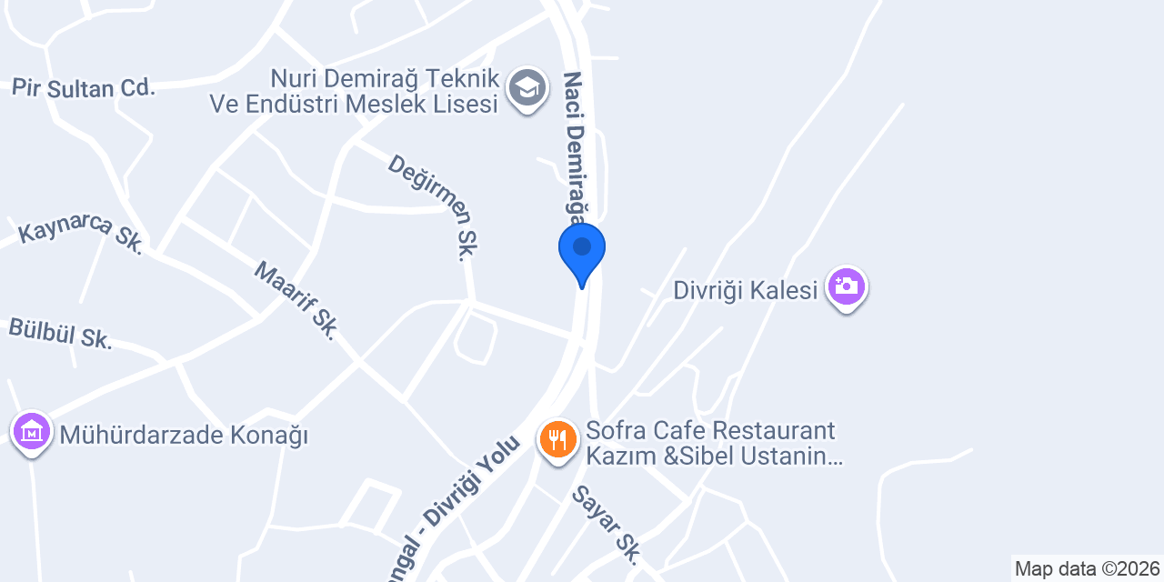 Marshall - Çakmak Ticaret konumu
