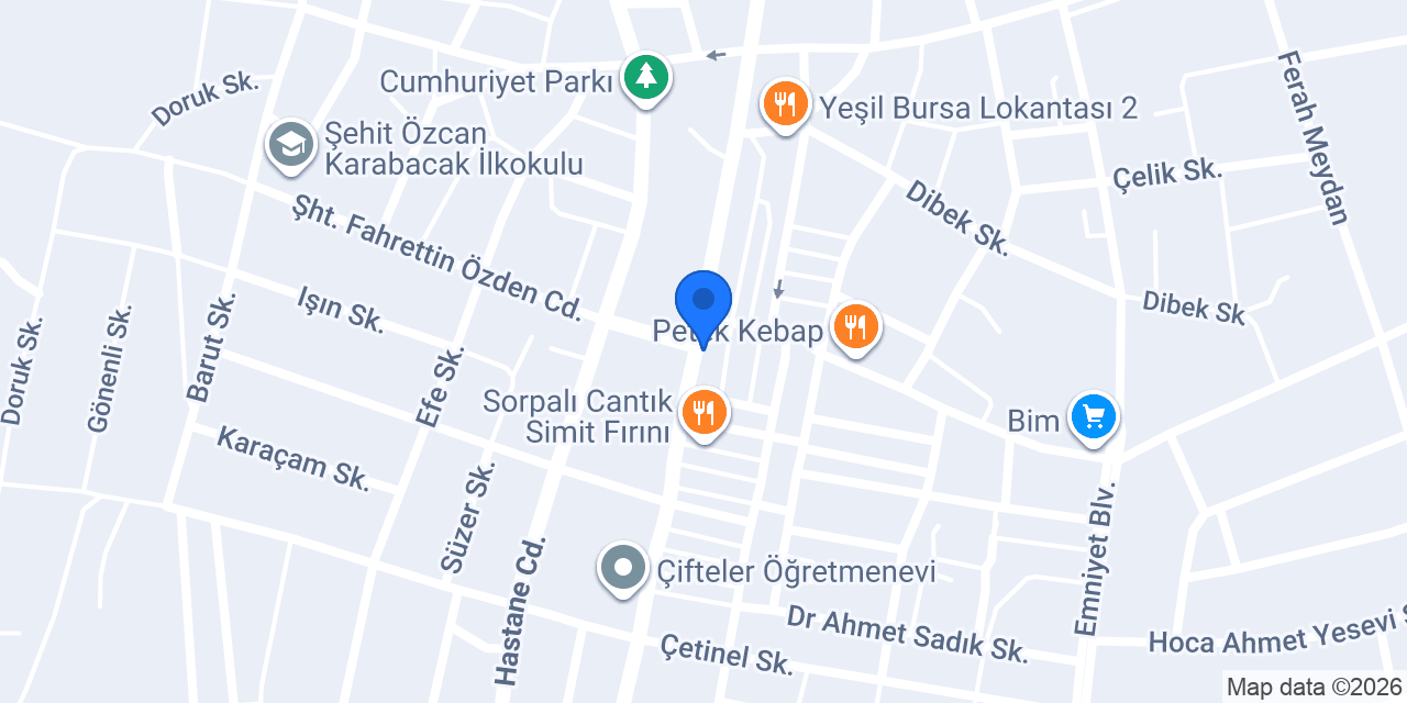 BirbAŞKa Tantuni konumu