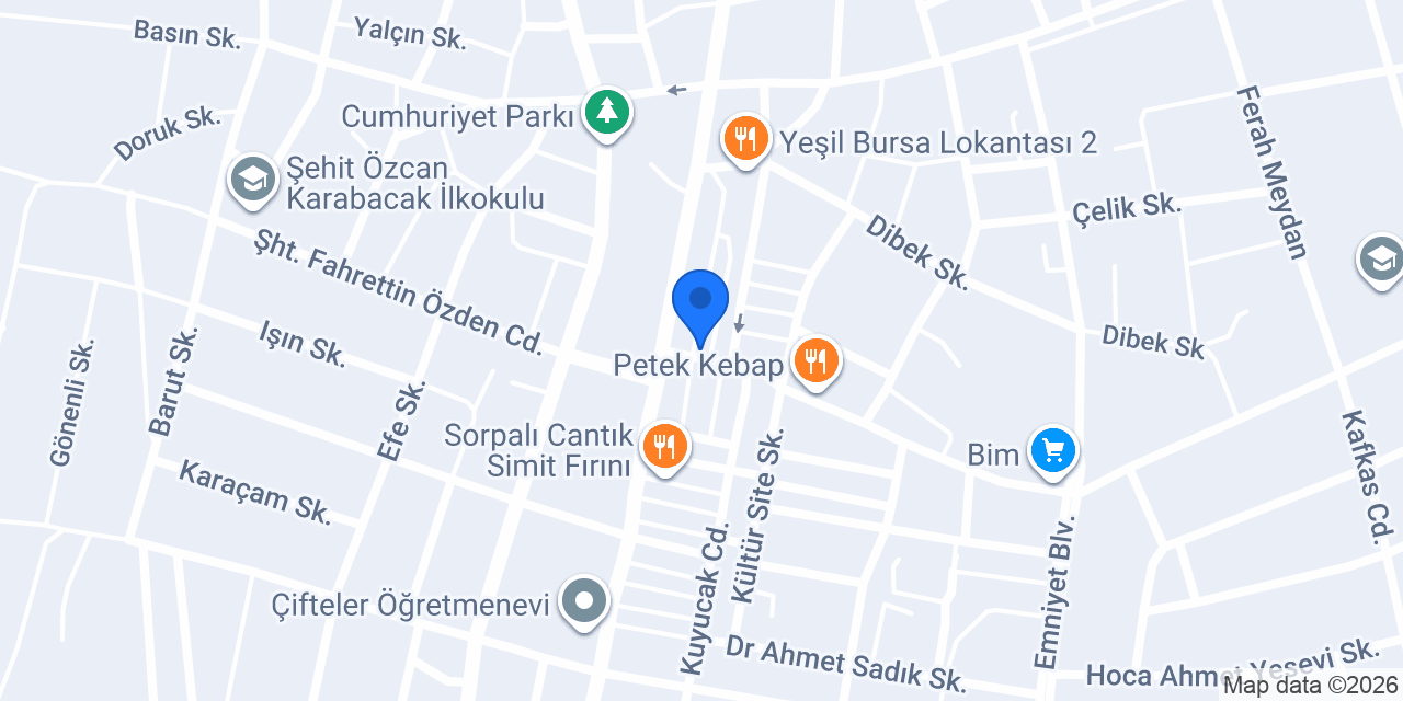 Kaya Eczanesi konumu