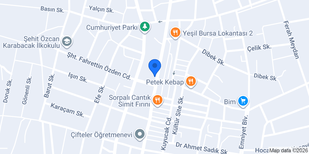 Ziraat Bankası Çifteler/Eskişehir Şubesi konumu