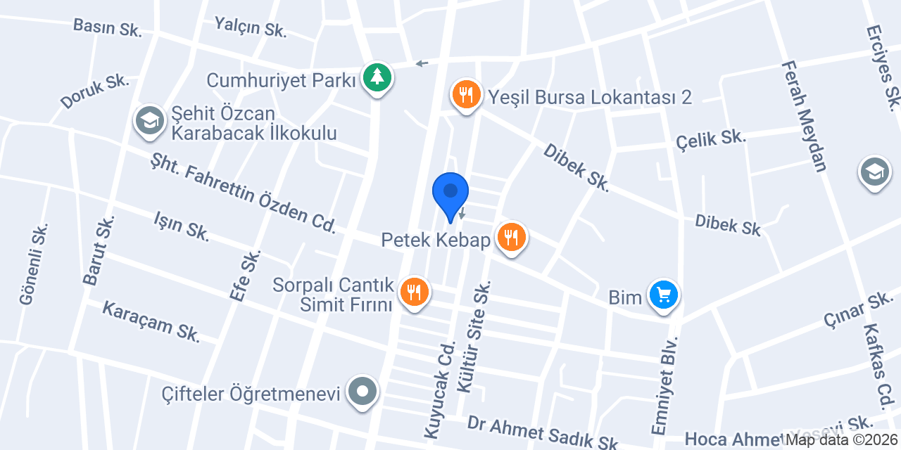 SÖZ MARKET ÇİFTELER ŞUBE konumu