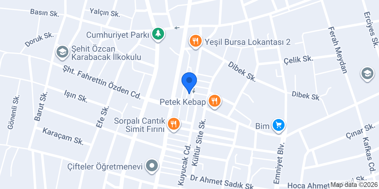 Oto uysal konumu