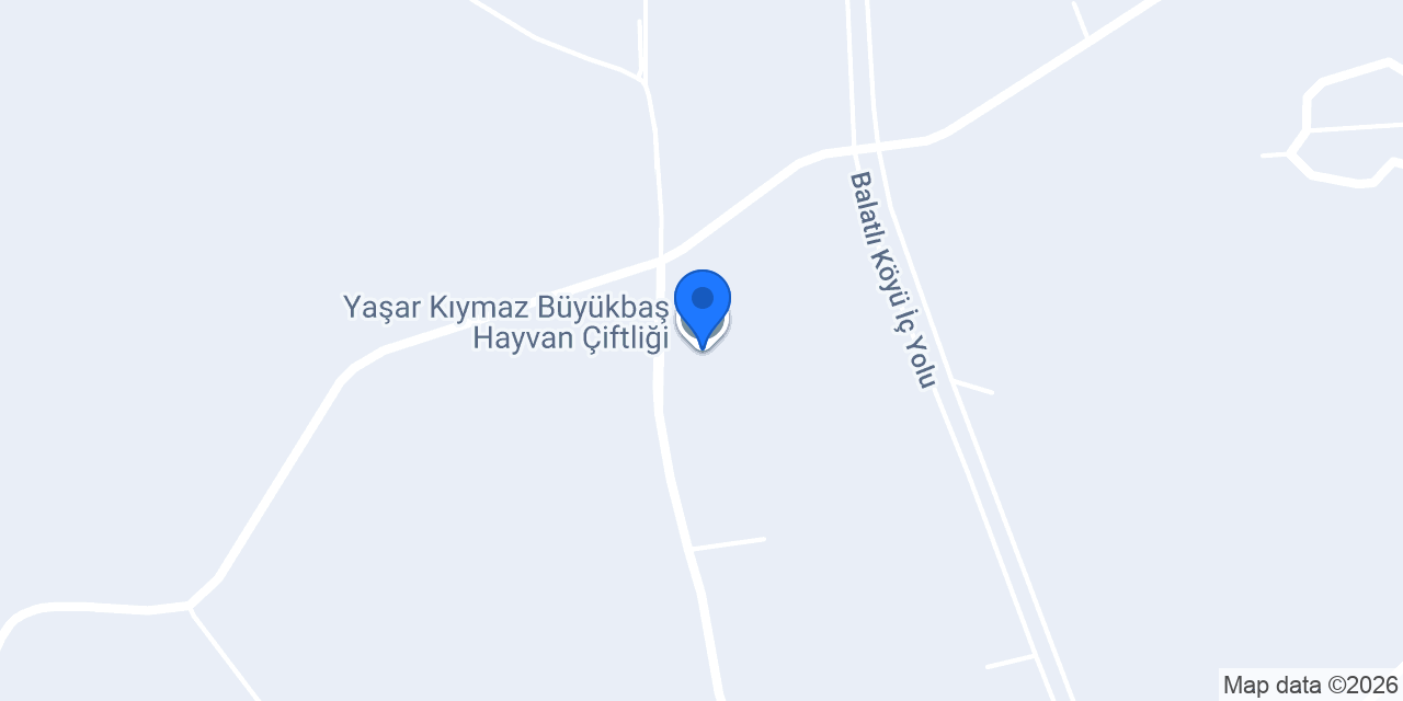 Yaşar Kıymaz Büyükbaş Hayvan Çiftliği konumu
