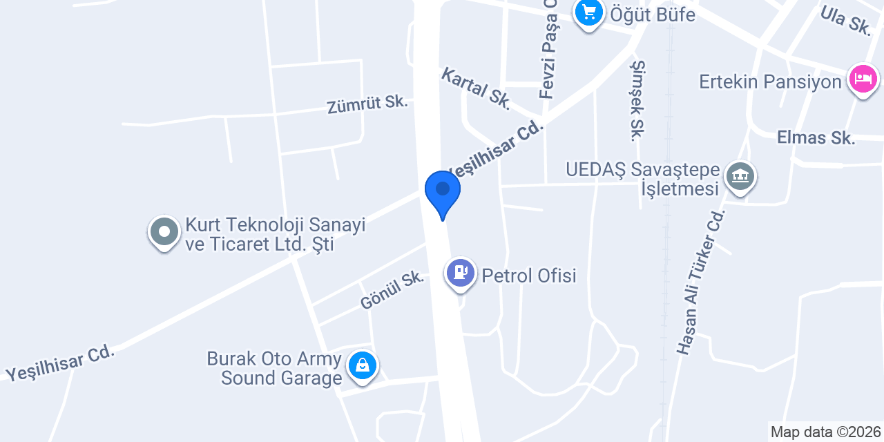 Savaştepe Oto lastikçi Emrah erdem konumu