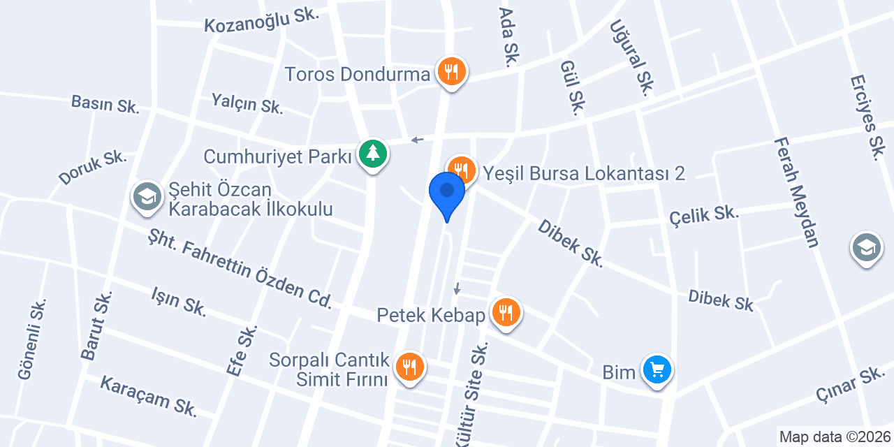 Sayar Köfte konumu