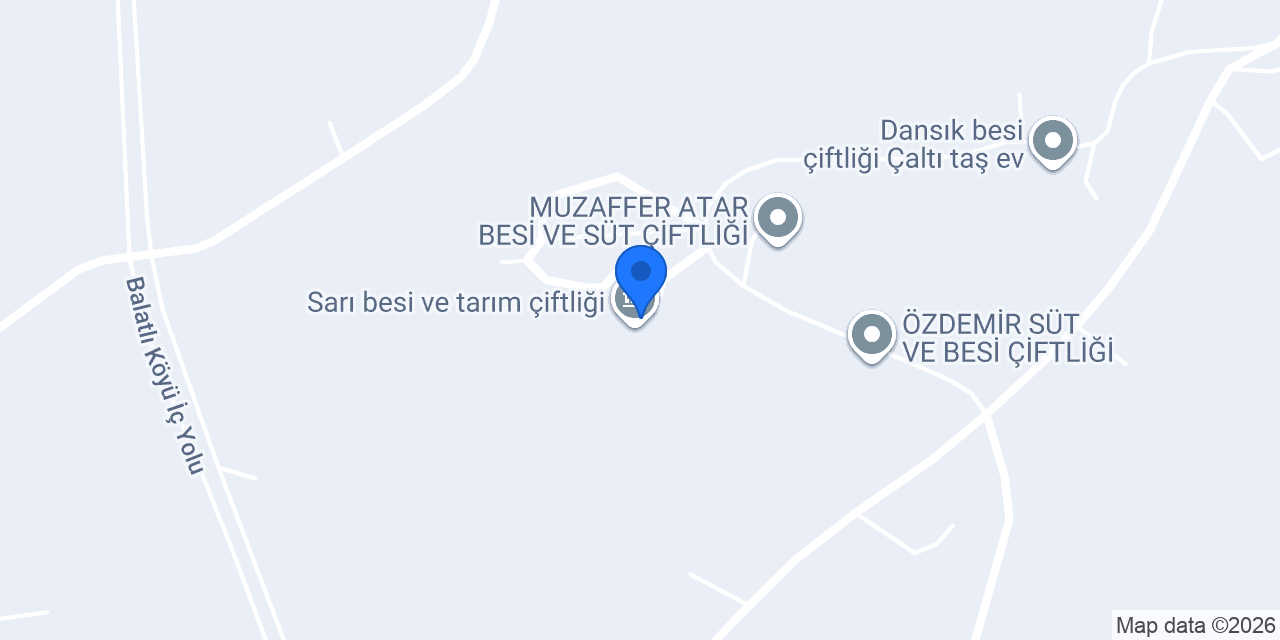 Sarı besi ve tarım konumu