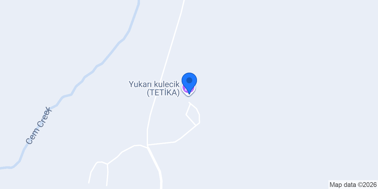 Yukarı kulecik (TETİKA) konumu