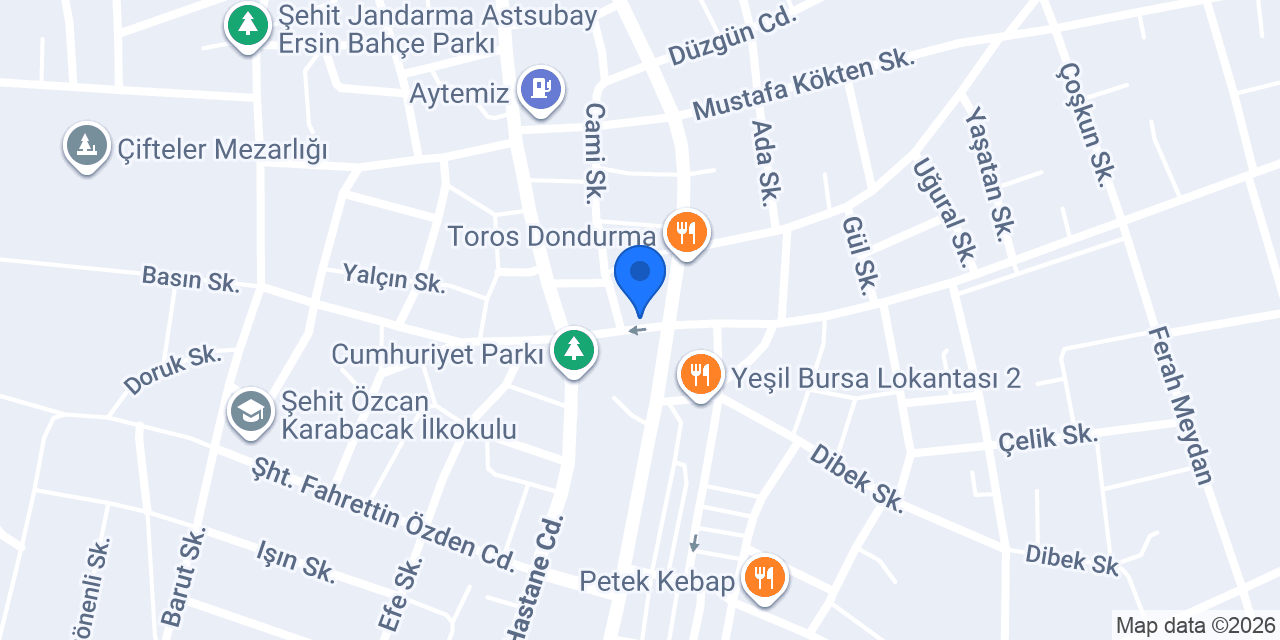 Çifteler Noterliği konumu