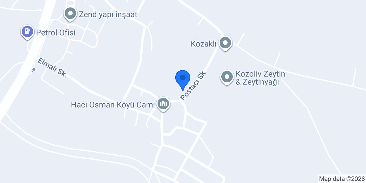 Kahya Zeytin konumu
