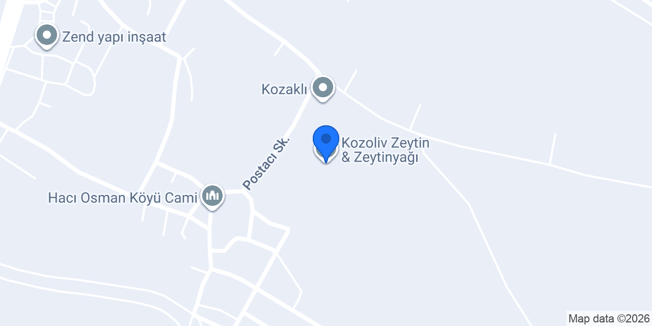 Kozoliv Zeytin & Zeytinyağı konumu