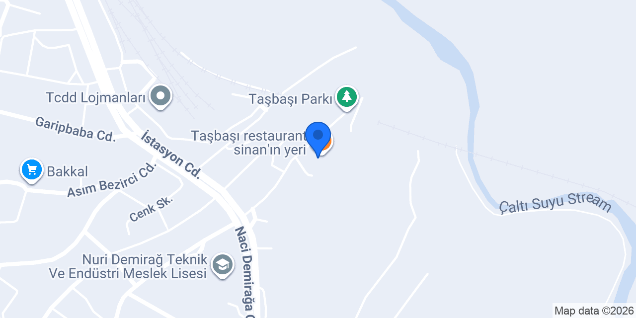Taşbaşı restaurant sinan'ın yeri konumu