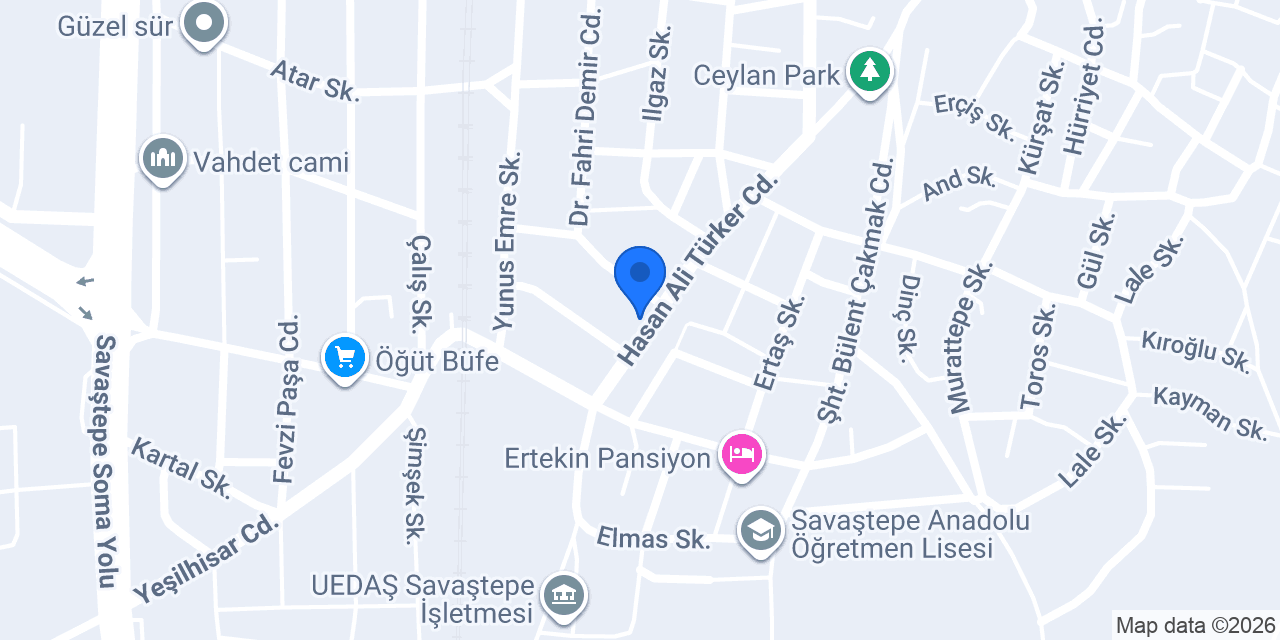 Kaptan Öğrenci Evi konumu