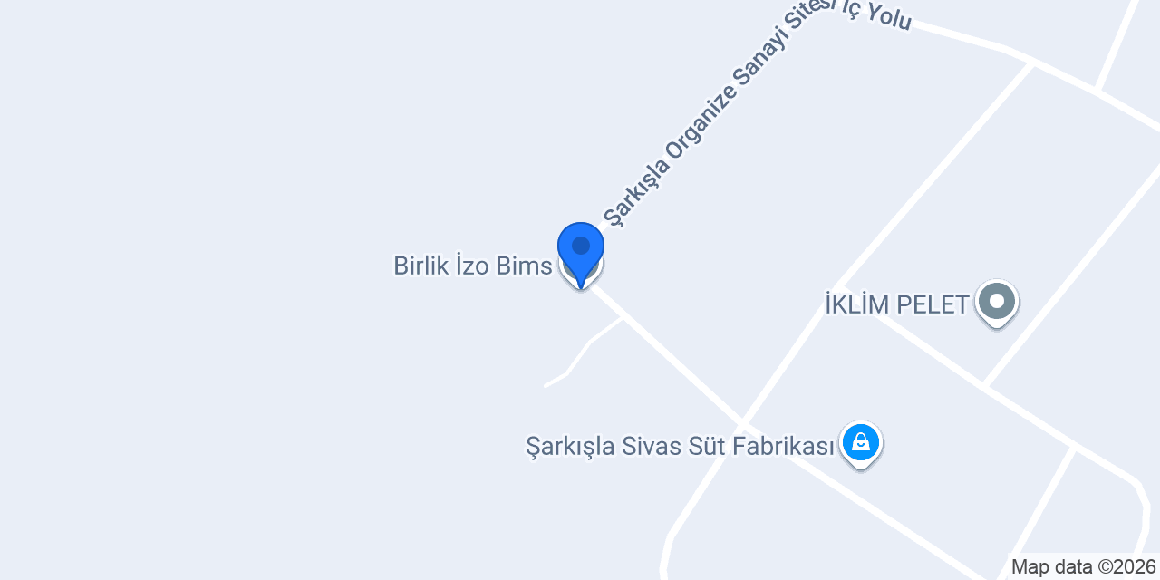 Birlik İzo Bims konumu