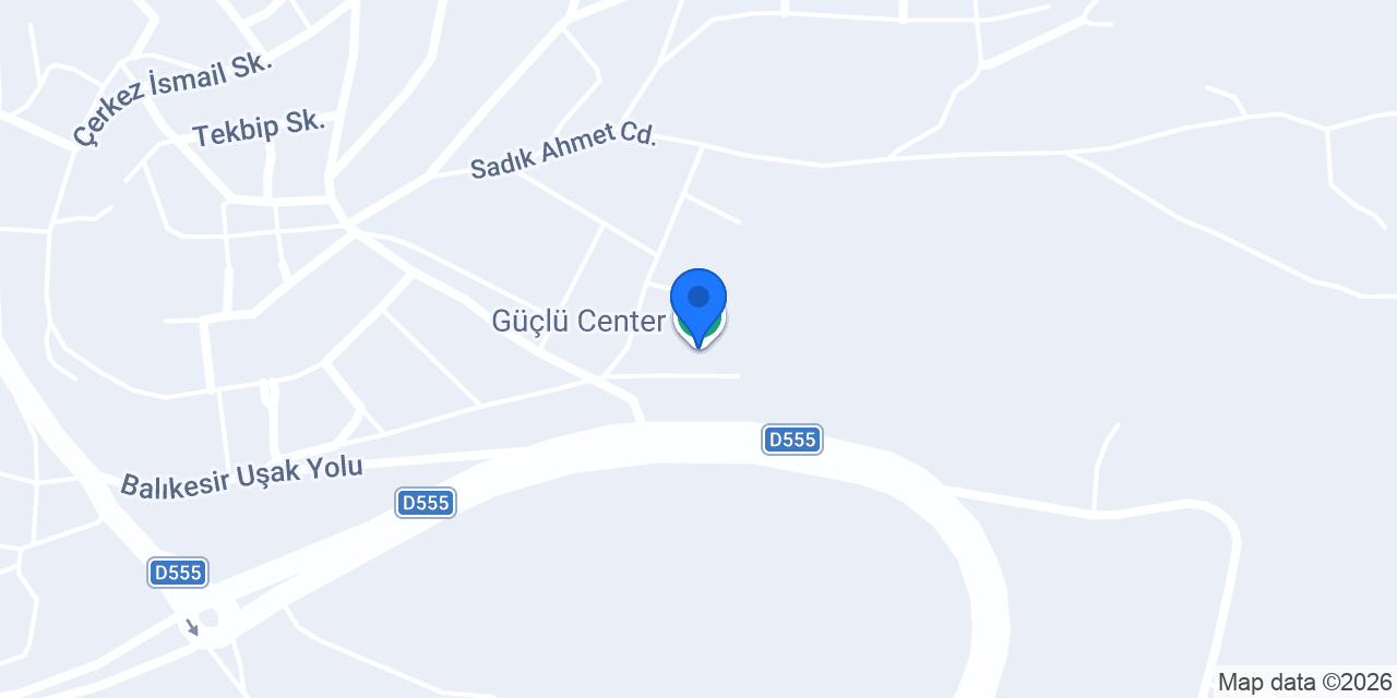 Güçlü Center konumu