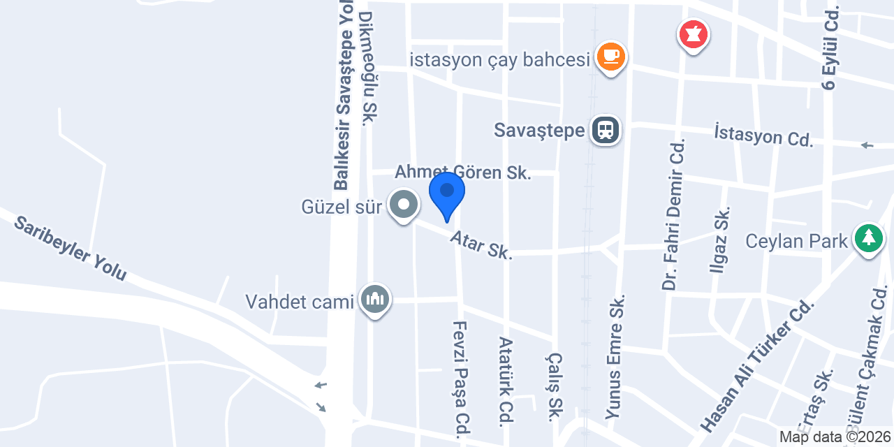Savaştepe Ticaret Meslek Lisesi konumu