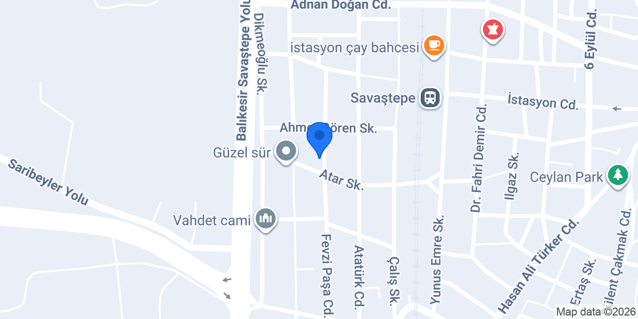 Savaştepe Halk Eğitim Merkezi konumu