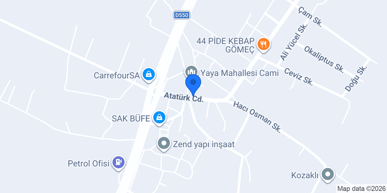 Sabri Nizamoğlu Parkı konumu
