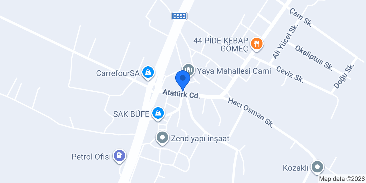 Özkara Yapi & Tarim Market konumu