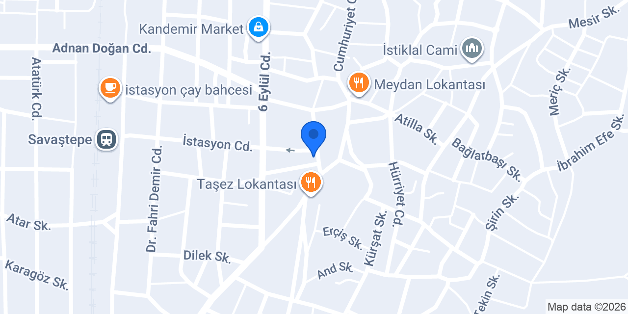 Avukat Okşan Meral konumu