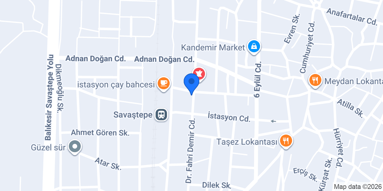 Savaştepe Adliyesi konumu