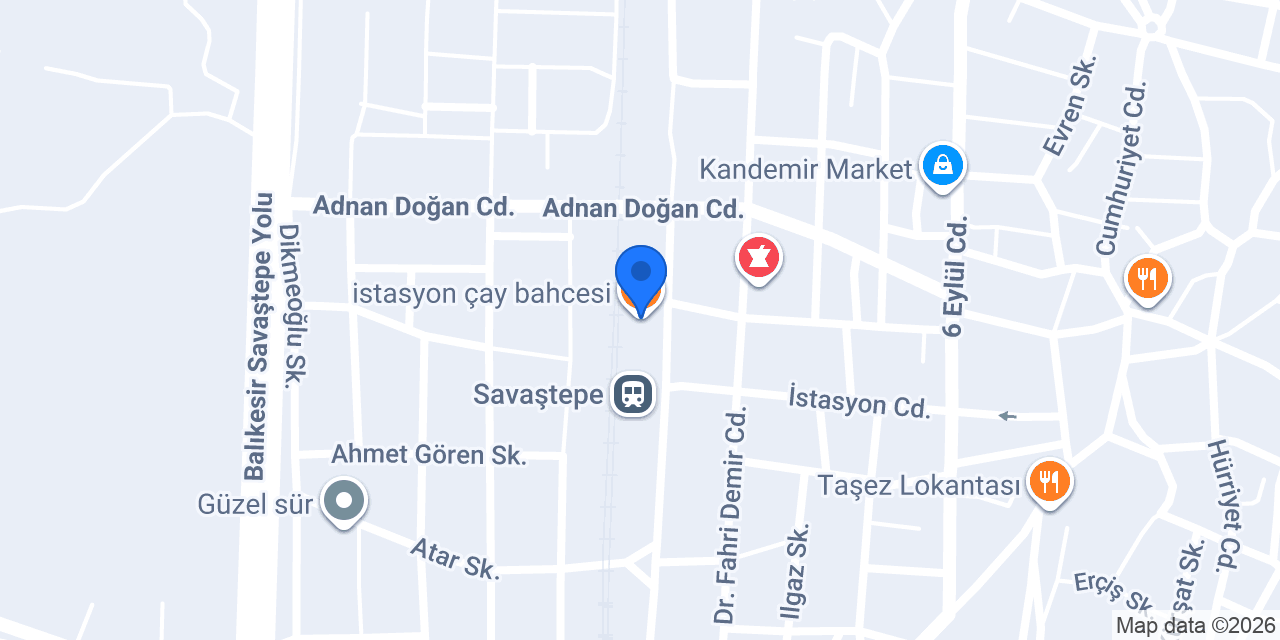 istasyon çay bahcesi konumu