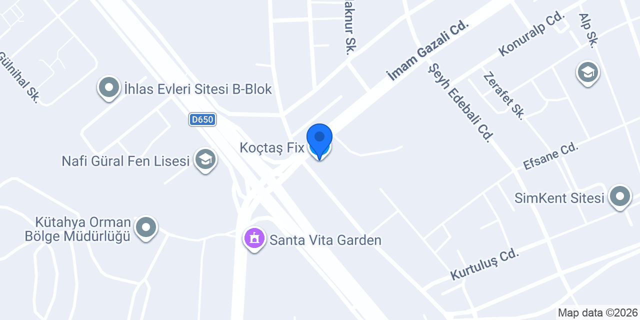 Koçtaş Fix konumu