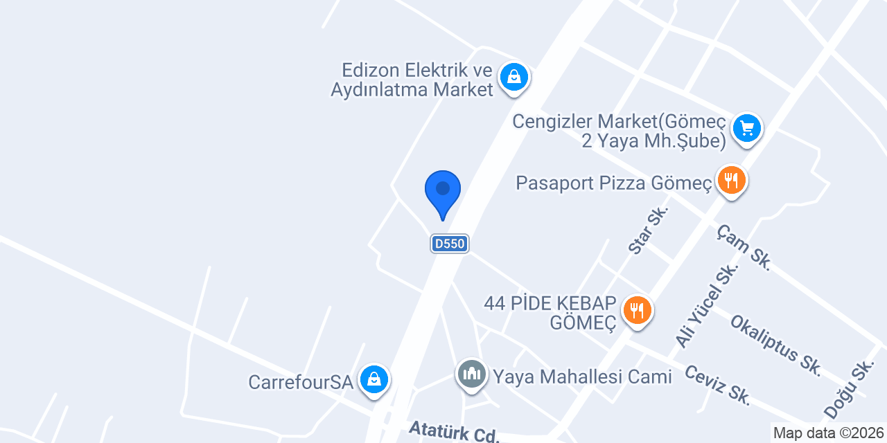 Netkol Alüminyum konumu