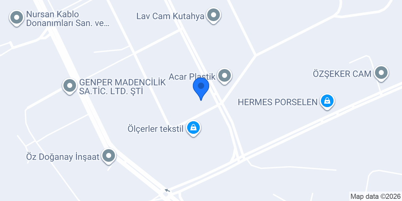 Serkil Seramik konumu