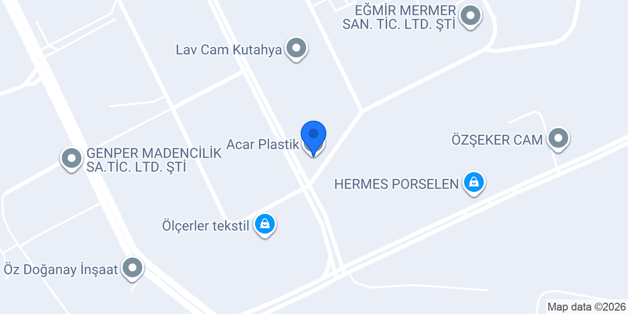 Acar Plastik konumu