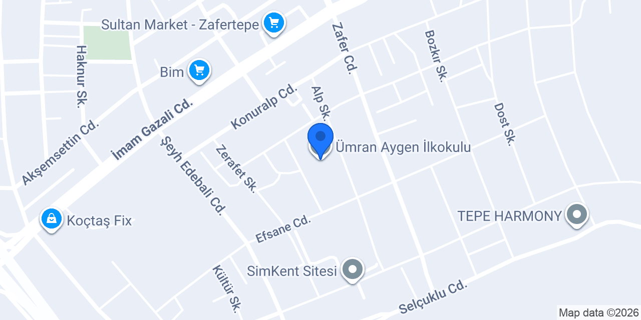Ümran Aygen İlkokulu konumu