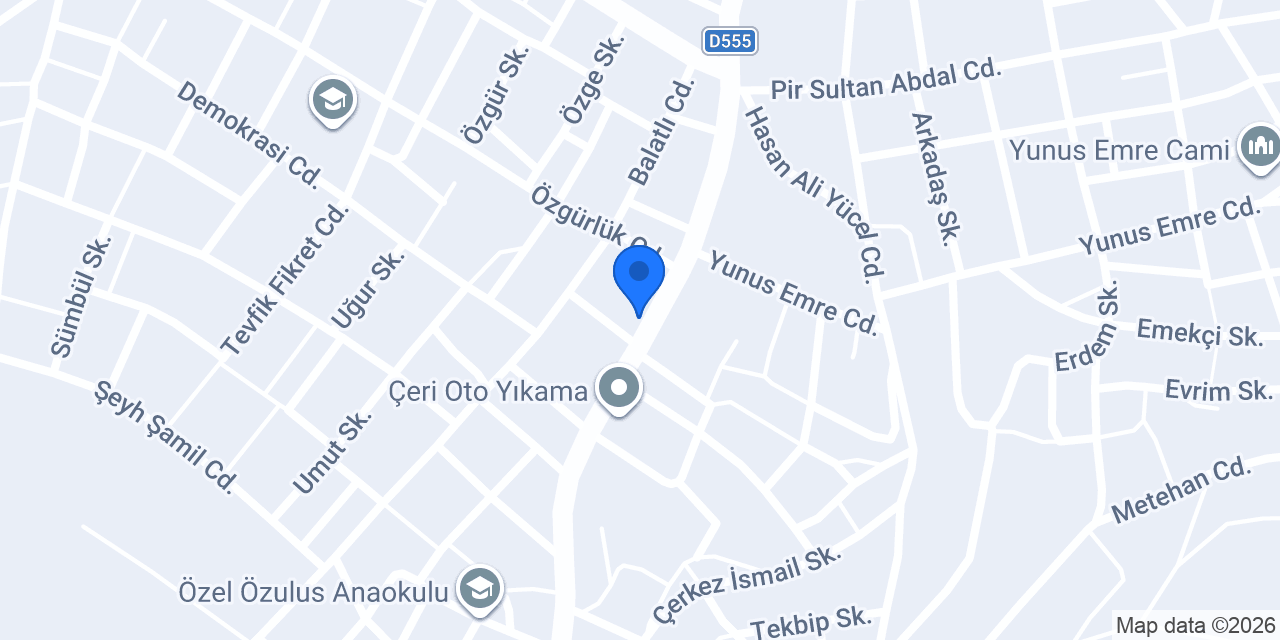 Baygül Unlu Mamüller konumu