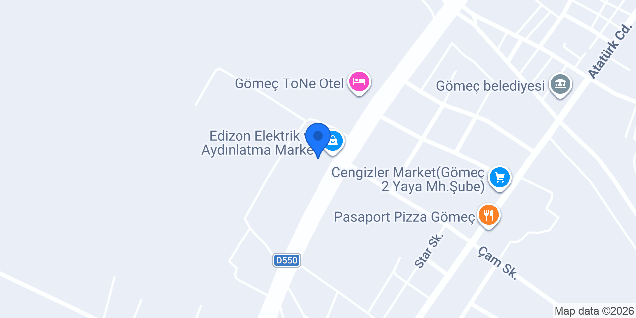 Gömeç Ege Dizayn Yapı - Pimapen Bayii konumu
