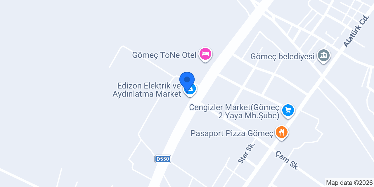 Örsan Çit Dünyası Gömeç konumu