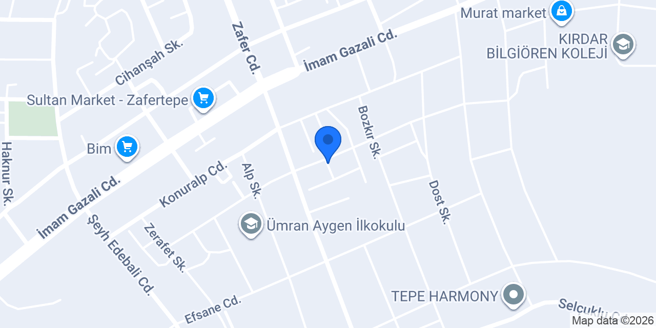 HATİCE GÖKMEN KOÇLUK konumu