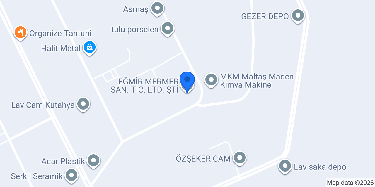EĞMİR MERMER SAN. TİC. LTD. ŞTİ. konumu