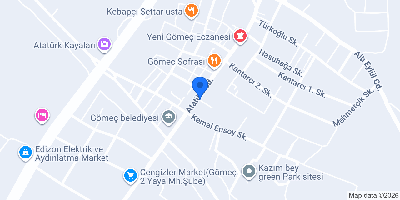 FOTO AKBULUT GÖMEÇ konumu