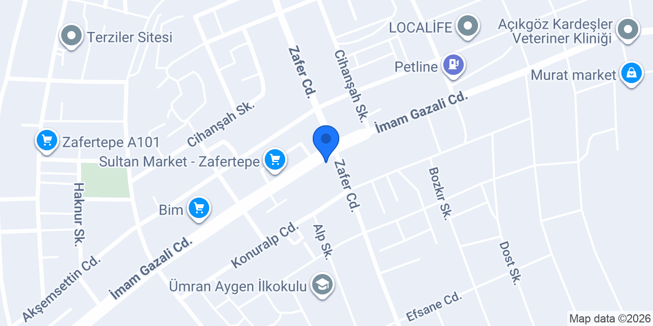 NAZMİOĞULLARI OTO LASTİK konumu