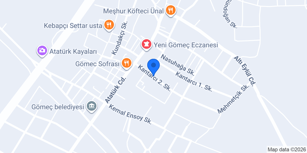 Gömeç Elektrikçi konumu